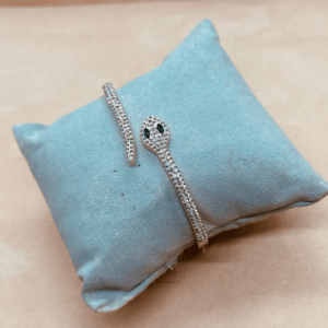 Brazalete Serpiente Cristal