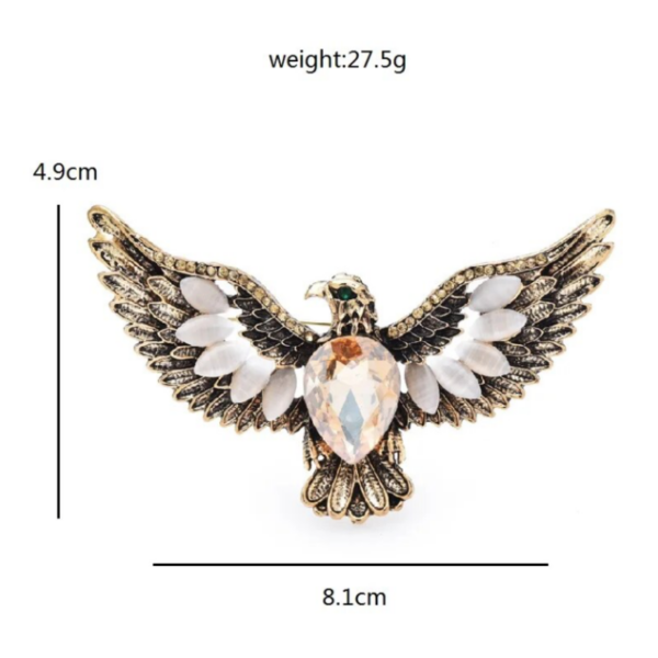 Broche para Ropa Aguila - Imagen 2