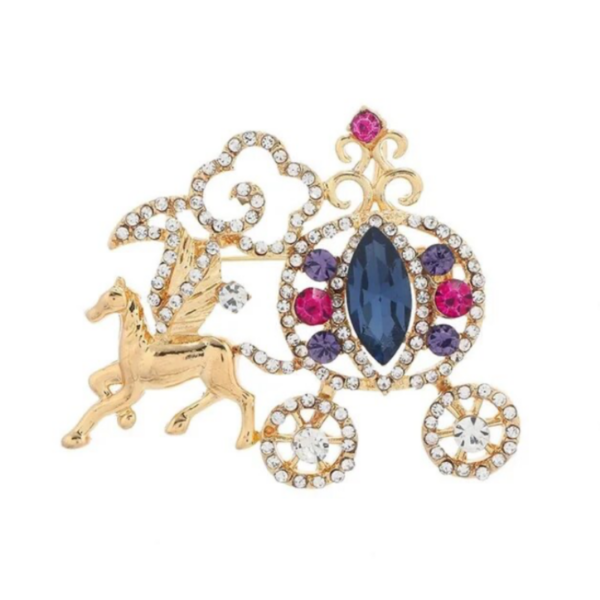 Broche para Ropa Carroza Princesa - Imagen 2