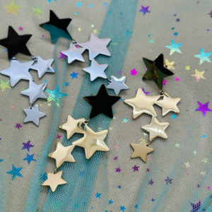 Pendientes Estrellas acero inoxidable
