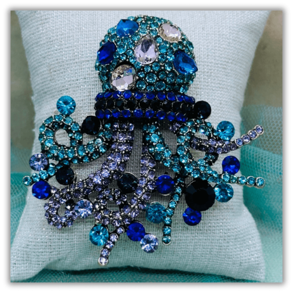 Broche para Ropa Pulpo Medusa