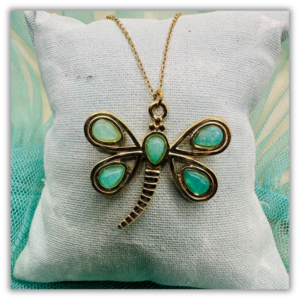 Collar Mariposa Amazonita