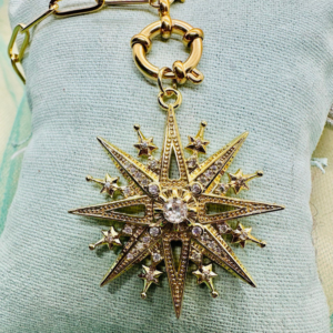 Collar Estrella 8 Puntas Anillo Marinero