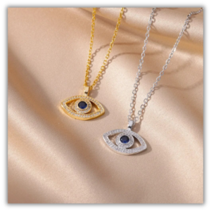 Collar de Ojo Turco Zafiro