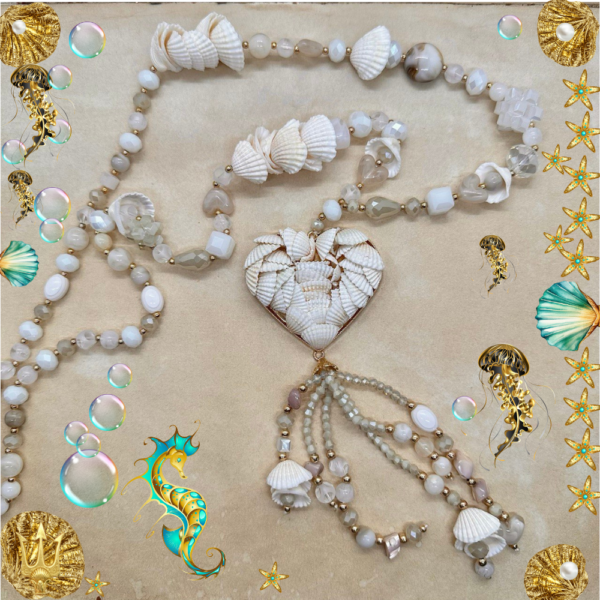 Collar Conchas Amor Marinero