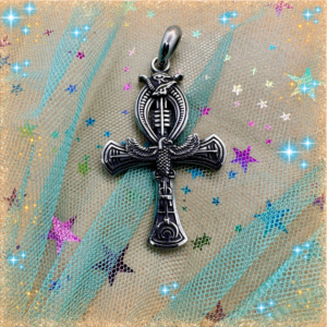 Colgante Egipcio Acero Ankh
